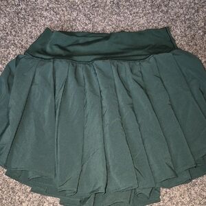 Aerie Dark Green Mini Skirt